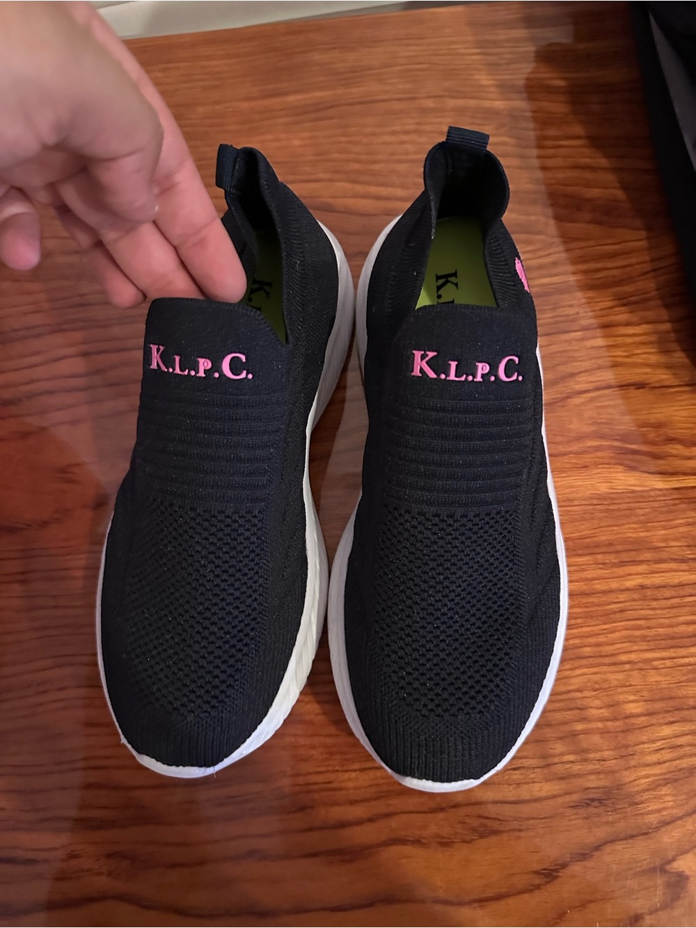 Juicy Couture/K.L.P.C Karl Lagerfeld x Paris Hilton Knit Slip On Shoe
